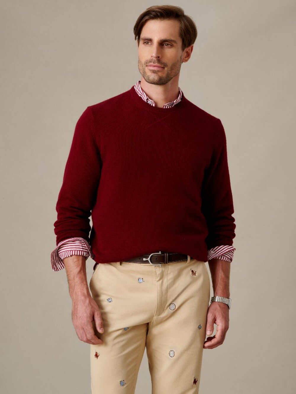 J McLaughlin Hewitt Sweater - Wine NEW